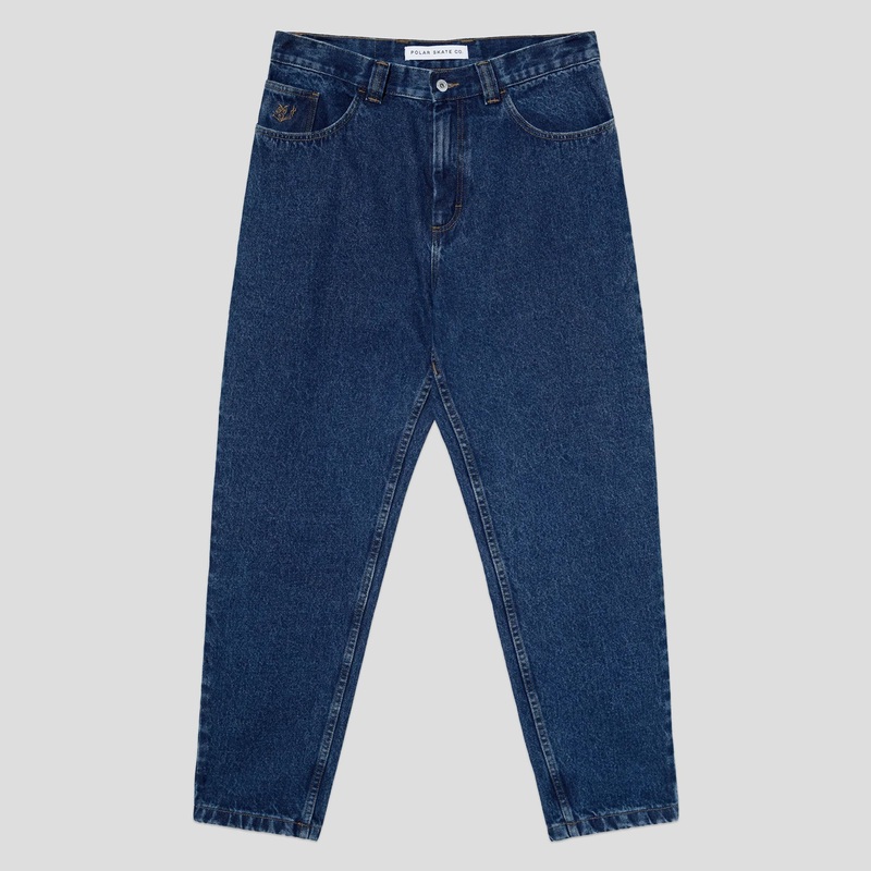 Polar Skate Co. ’92!’ Denim Pant – Dark Blue