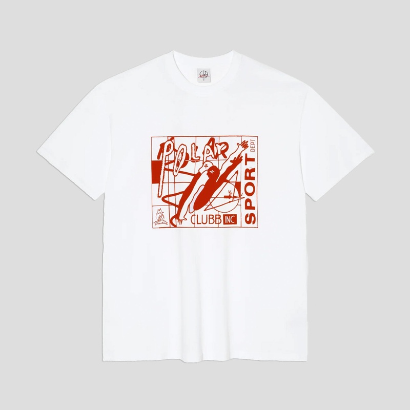 Polar Skate Co. Clubb Inc Tee – White