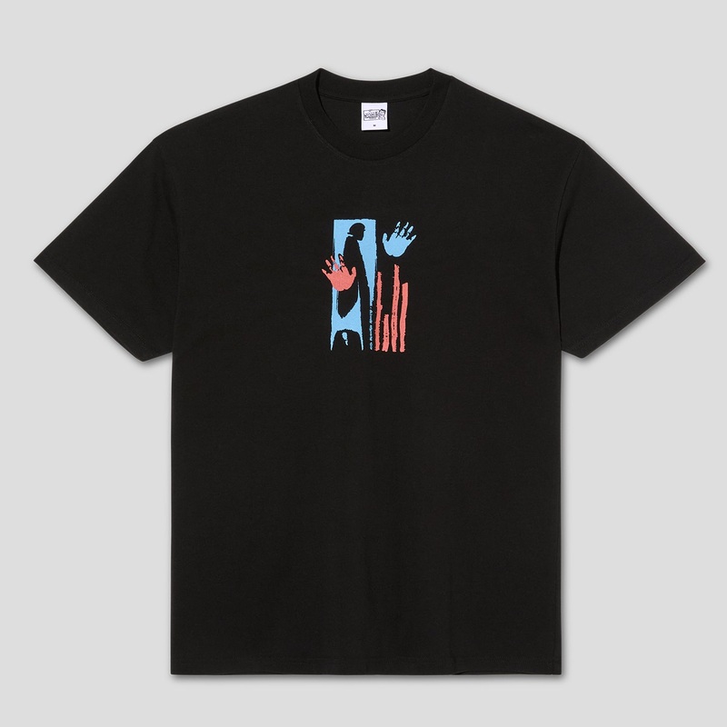 Polar Skate Co. Tee Sitting Hands – Black