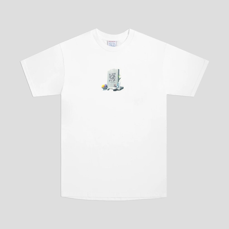 Sci-Fi Fantasy Tombstone Tee – White
