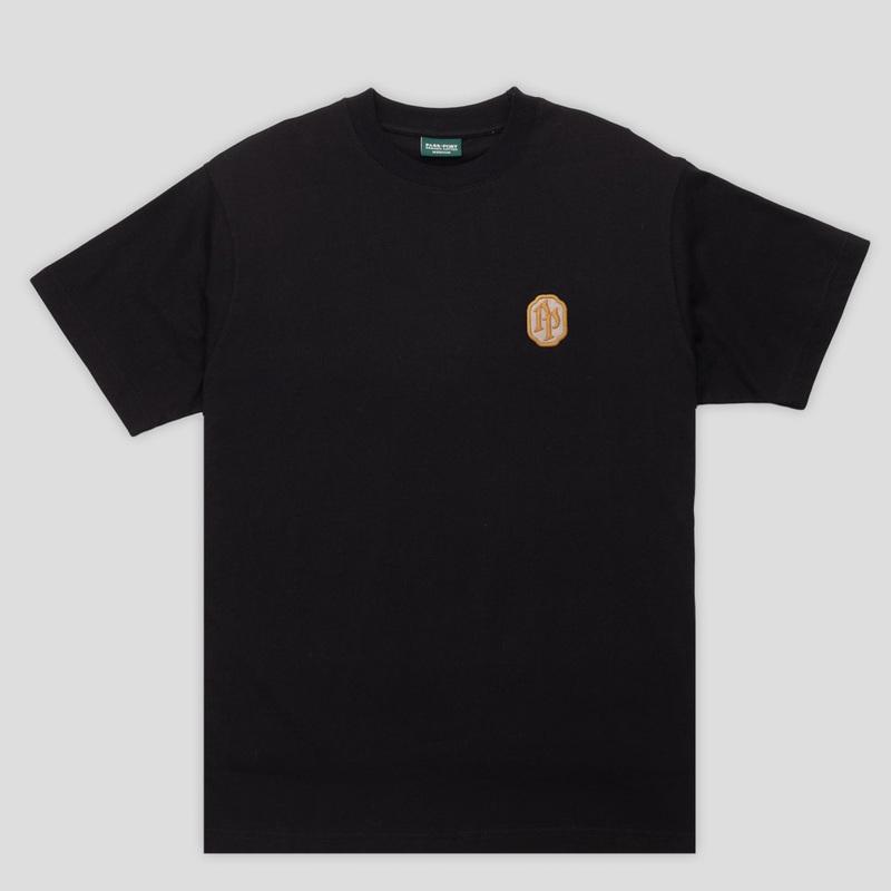 Emblematic Organic Cotton Tee – Black