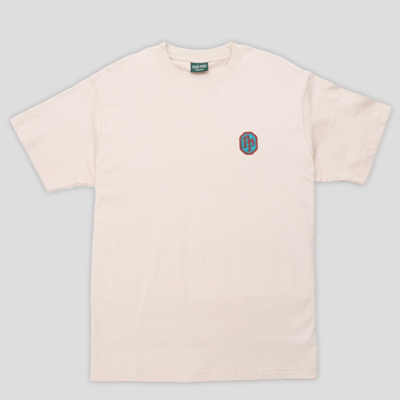 Emblematic Organic Cotton Tee – Stone