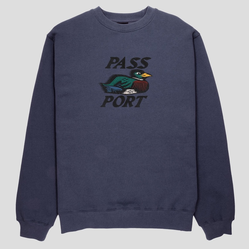 Fast Duck Sweater – Dusty Blue