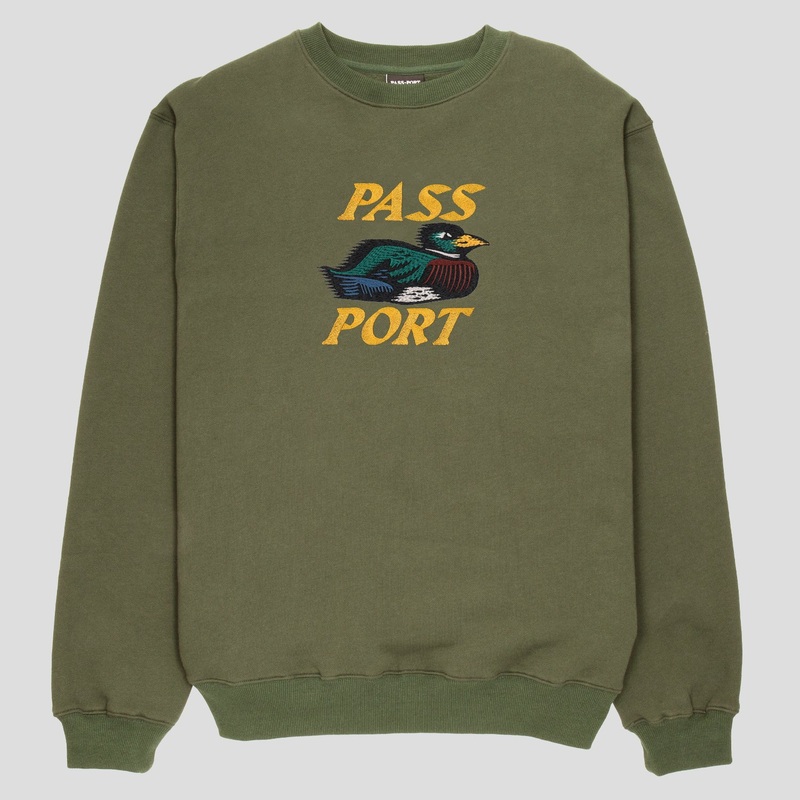 Fast Duck Sweater – Olive