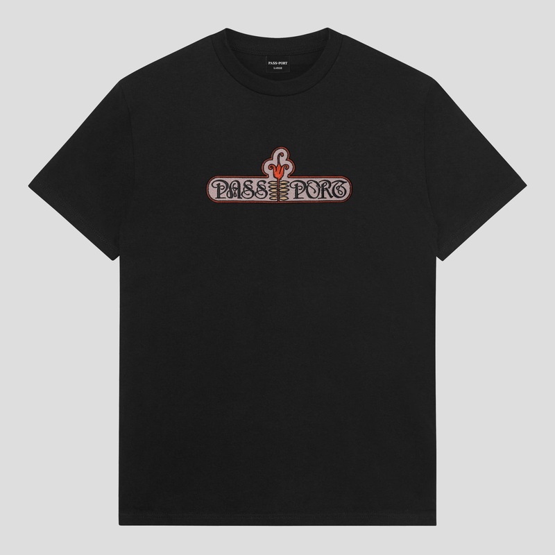 Gardenia Tee – Black