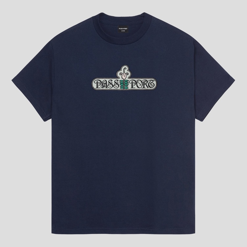 Gardenia Tee – Navy