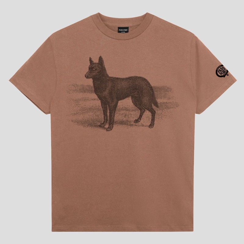 Kelpie Tee – Dusty Brown
