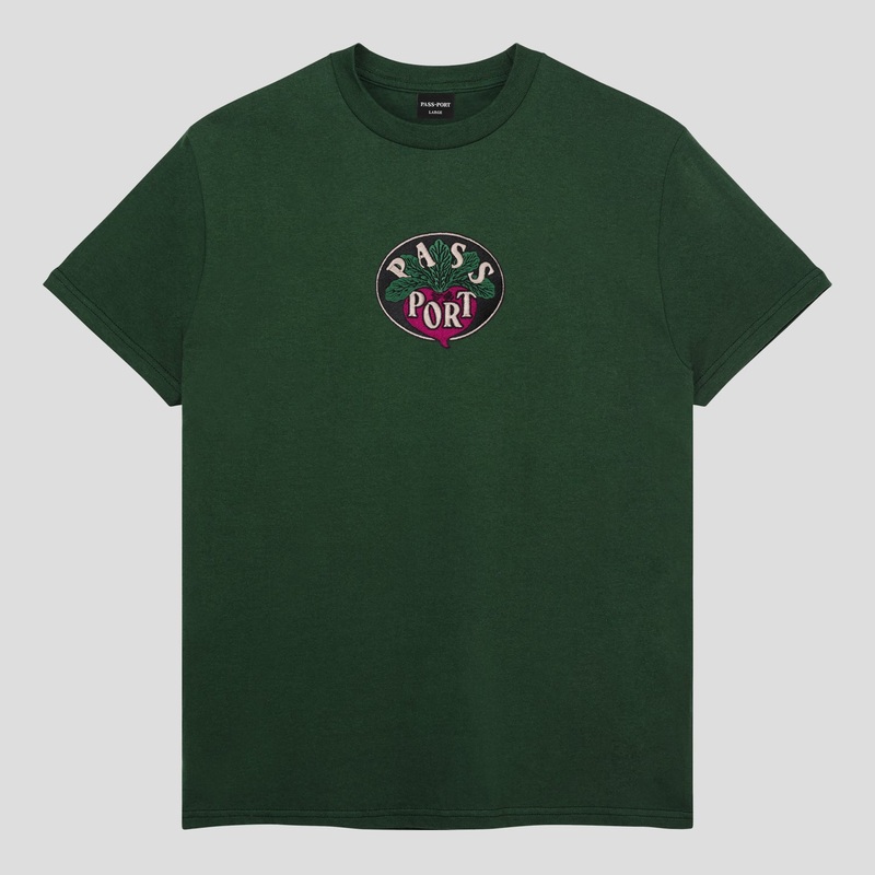 Radish Tee – Forest Green