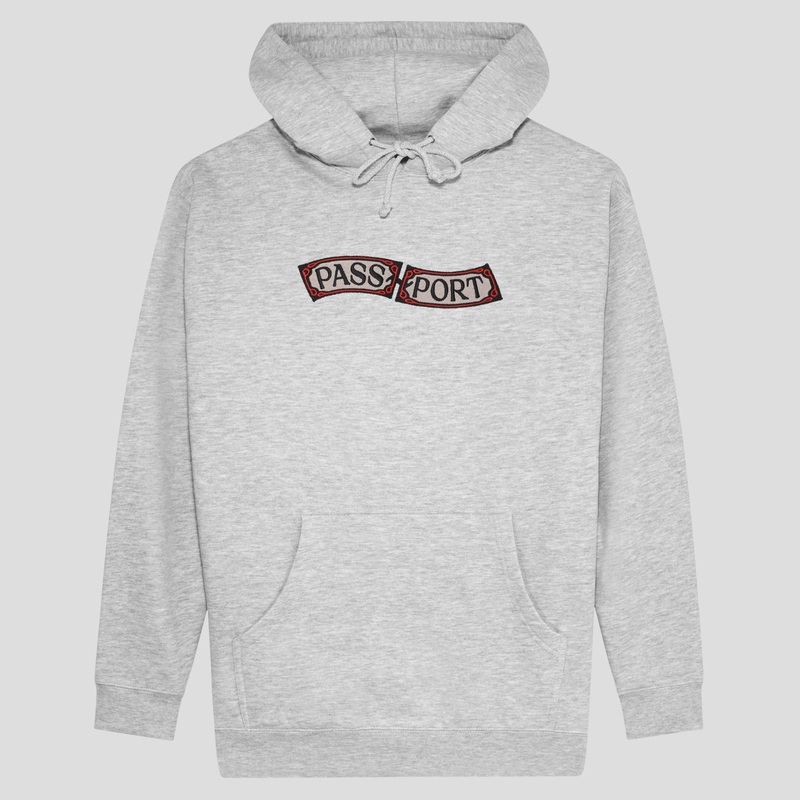 Red Flag Hoodie – Ash