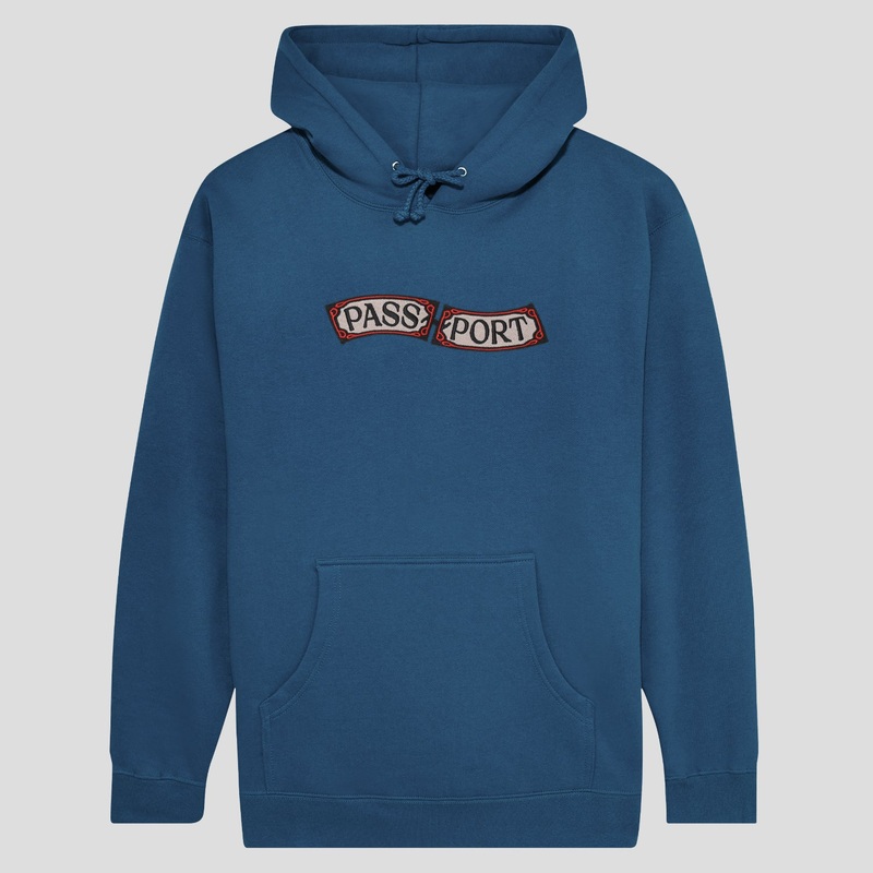 Red Flag Hoodie – Harbour Blue