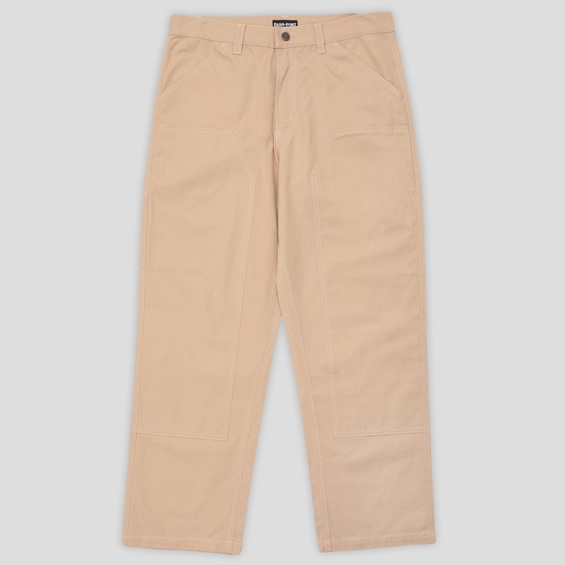 Ripstop Double Knee Diggers Club Pant – Khaki