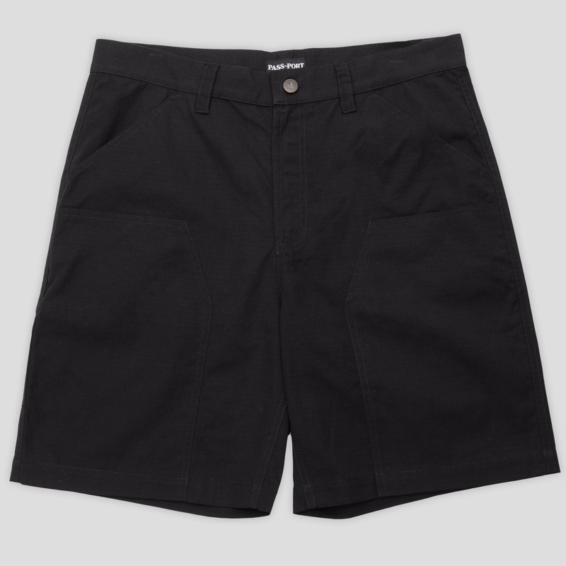 Ripstop Double Knee Diggers Club Short – Black