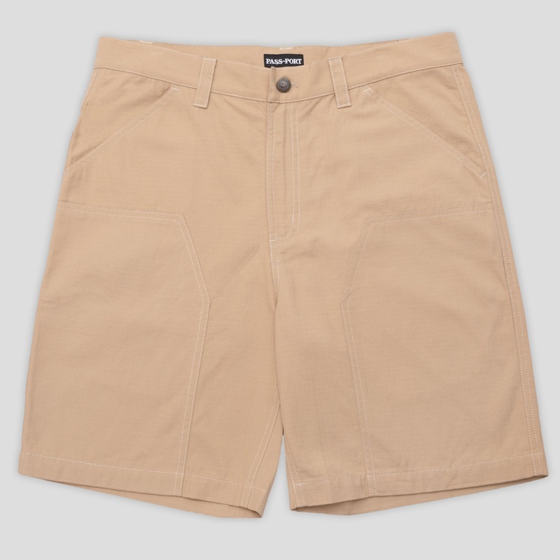 Ripstop Double Knee Diggers Club Short – Khaki