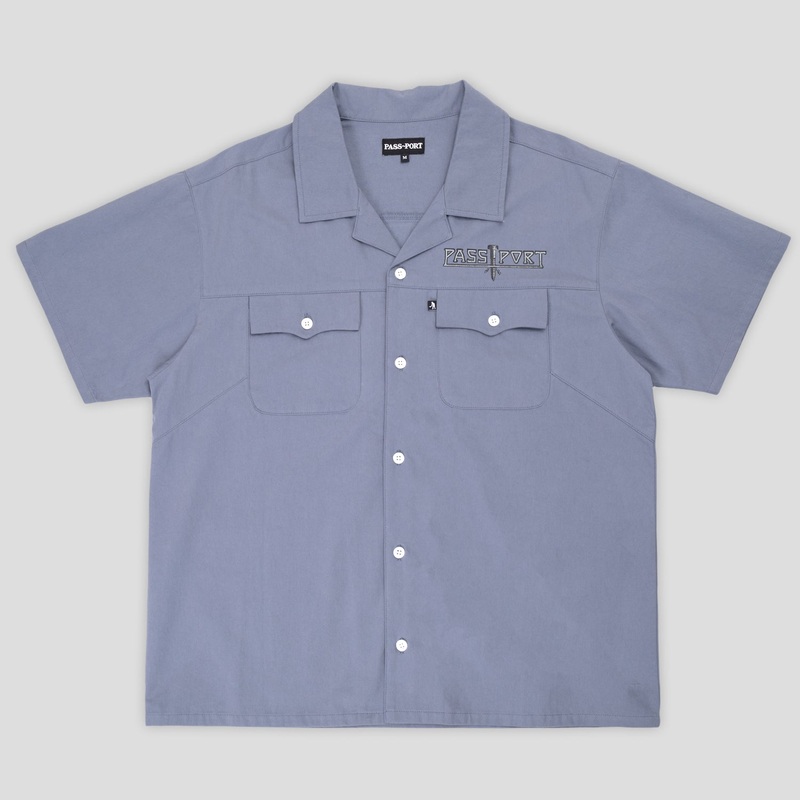 Screwed Casual Shirt – Steel Blue