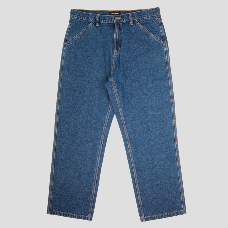 Workers Club Denim Jean – Washed Dark Indigo