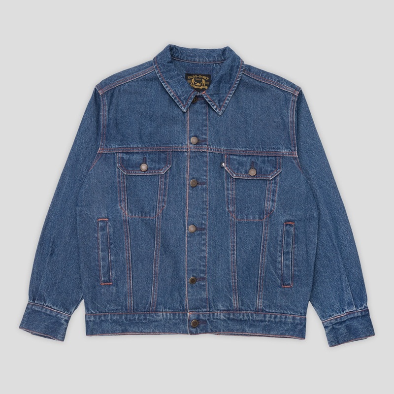 Workers Club Trucker Jacket – Washed Dark Indigo