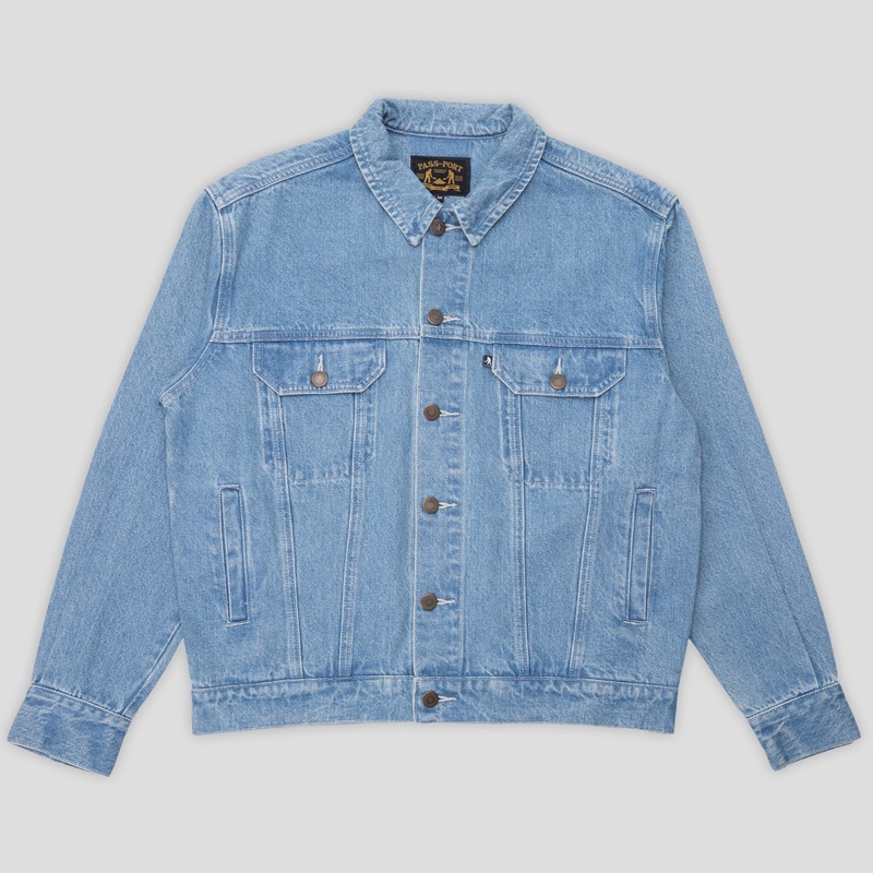 Workers Club Trucker Jacket – Washed Light Indigo