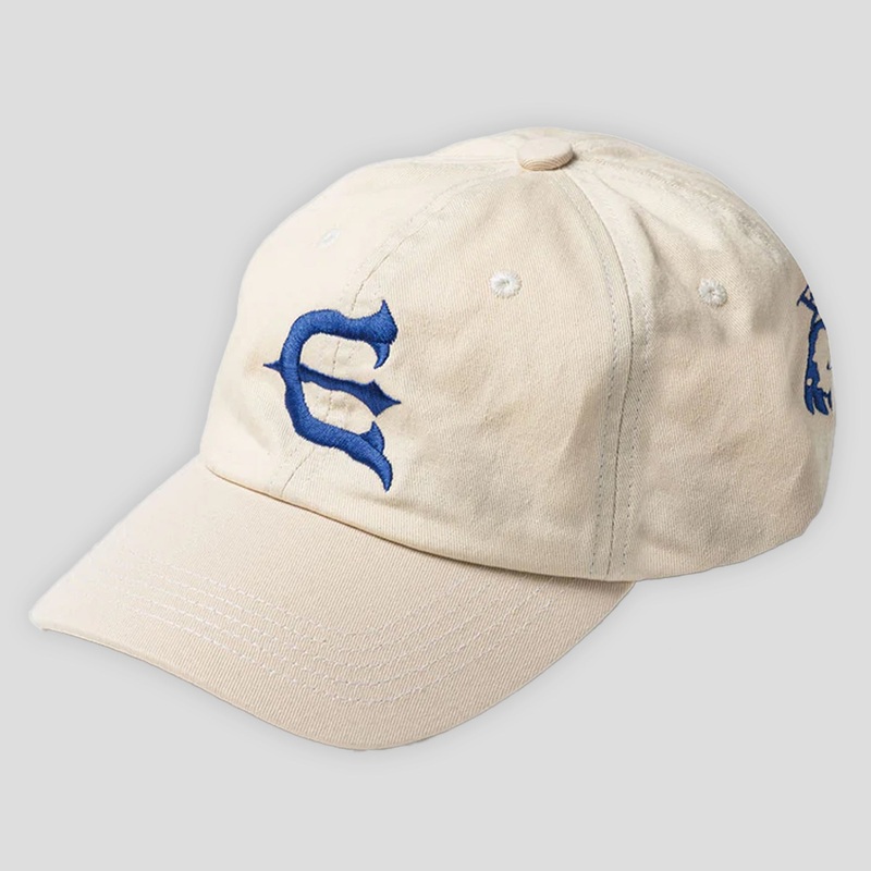 Evisen One-Up 6 Panel Cap – Cream
