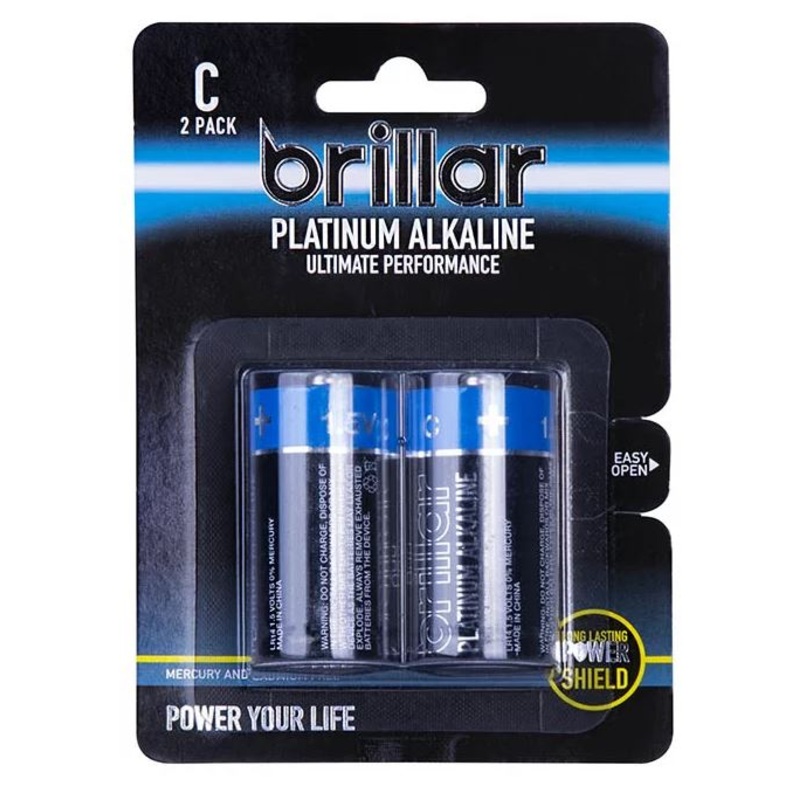 BRILLAR C Battery 2 Pack