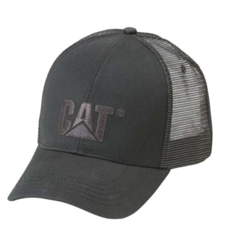 CAT Raised Logo Cap