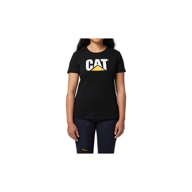 CAT Womens TM Logo Tee