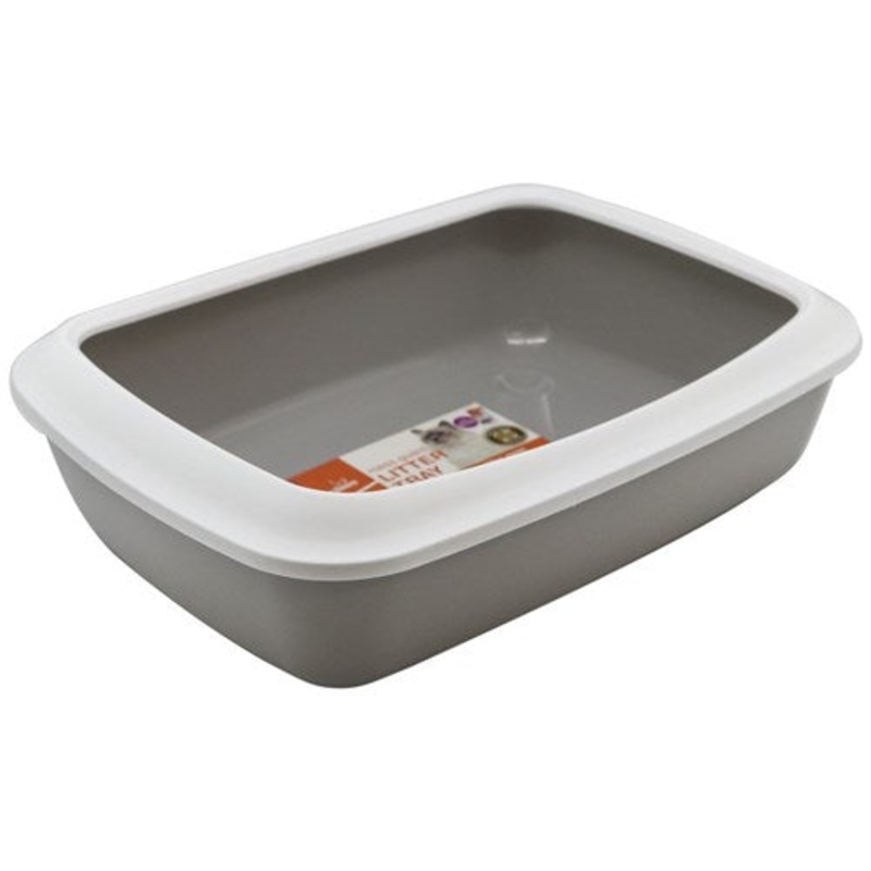 Cat Litter Tray With Rim 42X31X12Cm