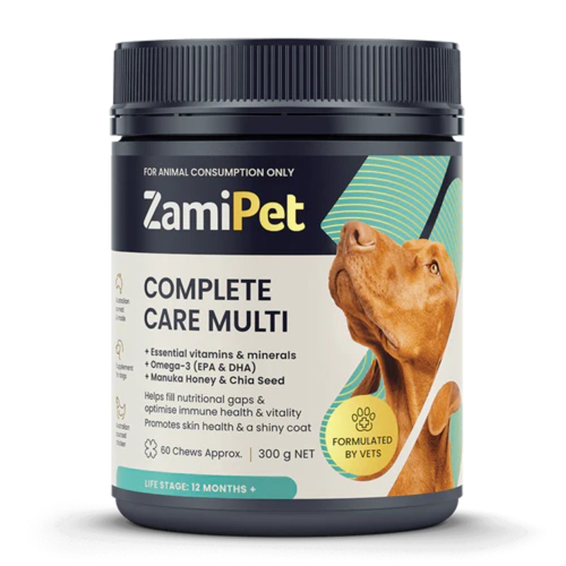 ZAMIPET Complete Care Multi Vitamin for Dogs 300g