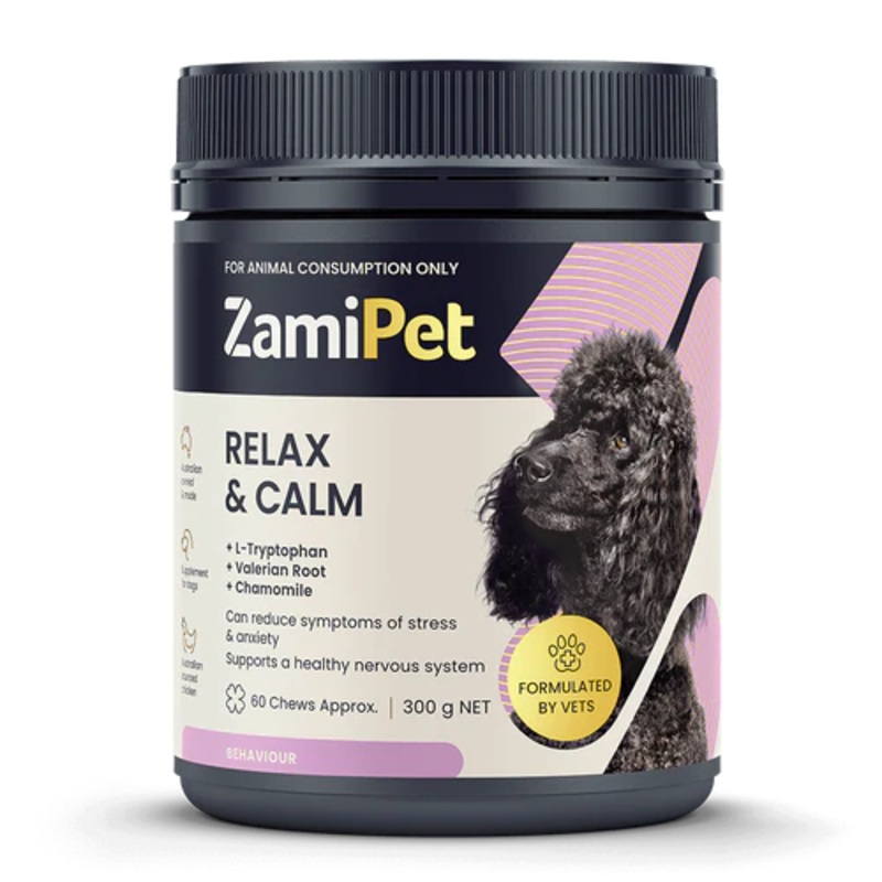 ZAMIPET Relax & Calm Dog Supplement