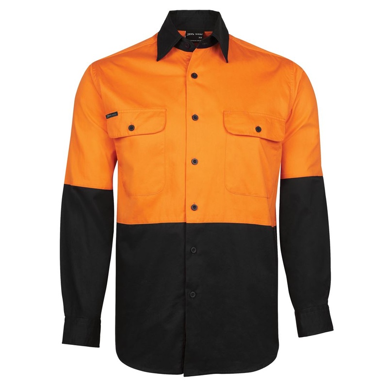 JB’s Wear High Vis Long Sleeve Shirt 150G