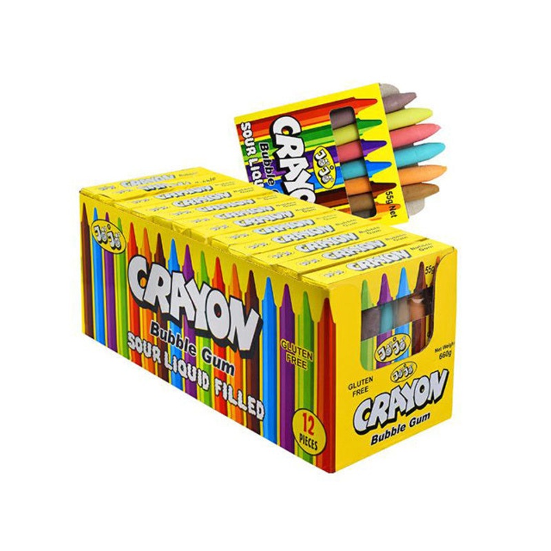 Jojo Crayon Bubble Gum 55g