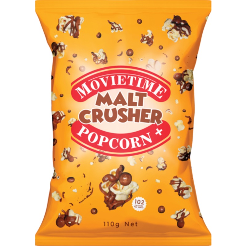 MOVIETIME Malt Crusher Popcorn 110g