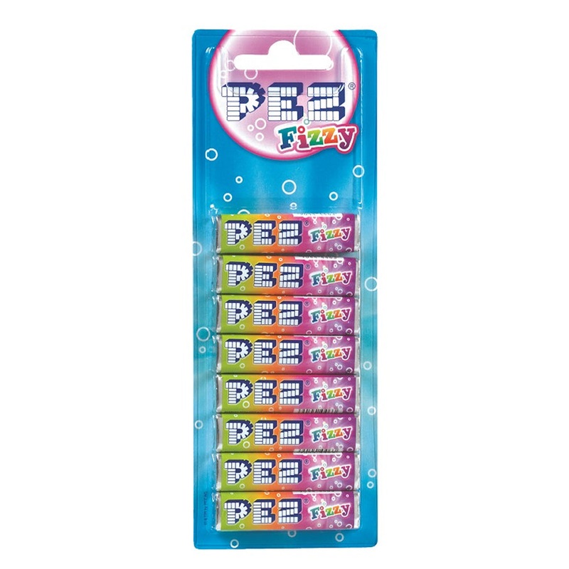 PEZ Refills Fizzy Blister 8 Pack