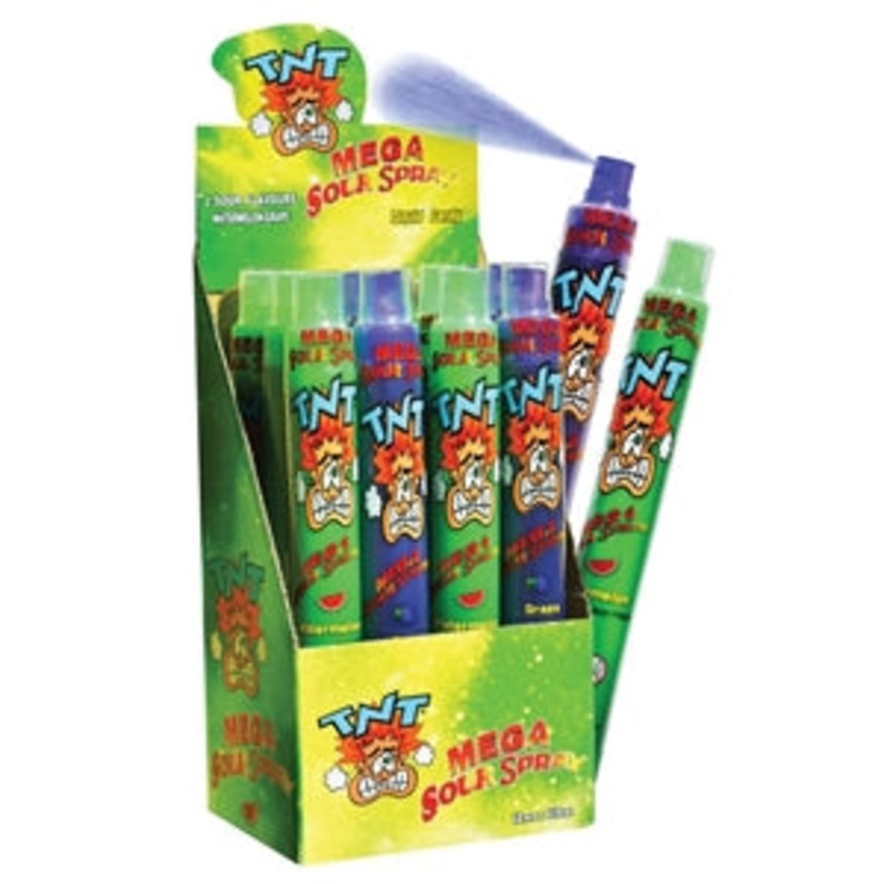 TNT Mega Sour Spray Grape/Watermelon