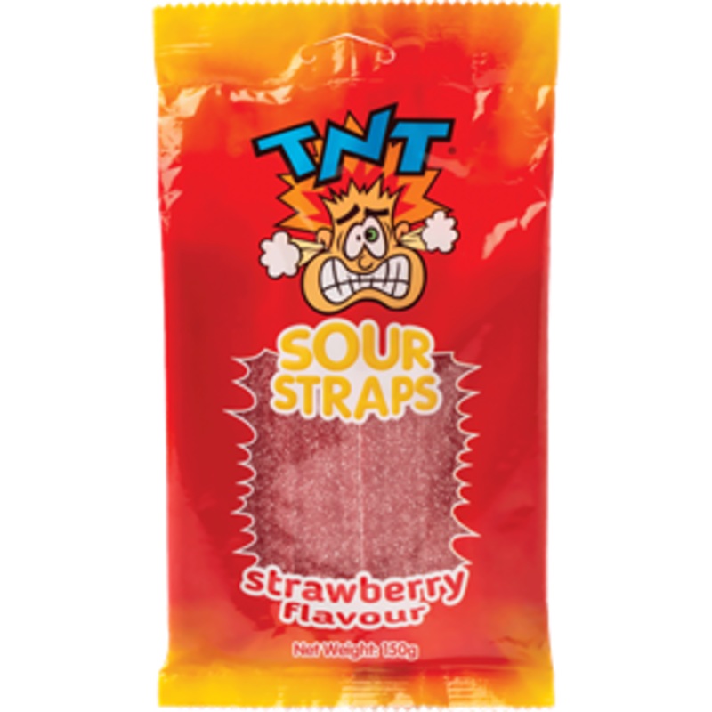 TNT Sour Strap Strawberry
