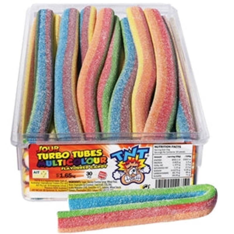 TNT Turbo Tubes Sour Multi 30-pack 1.65kg