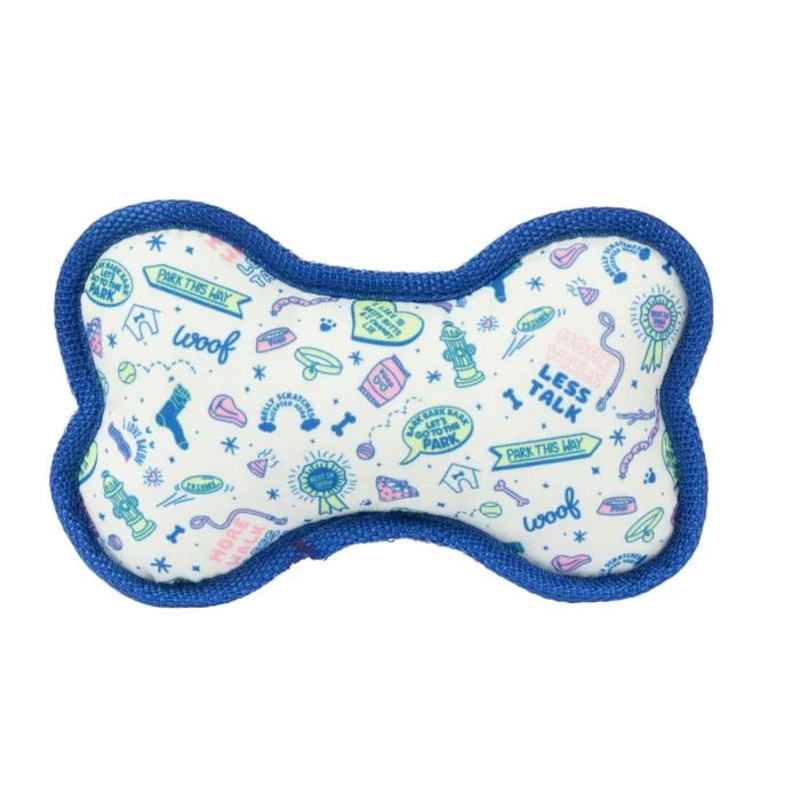 Fuzzyard Dog Toy – Best In Show Bone Small
