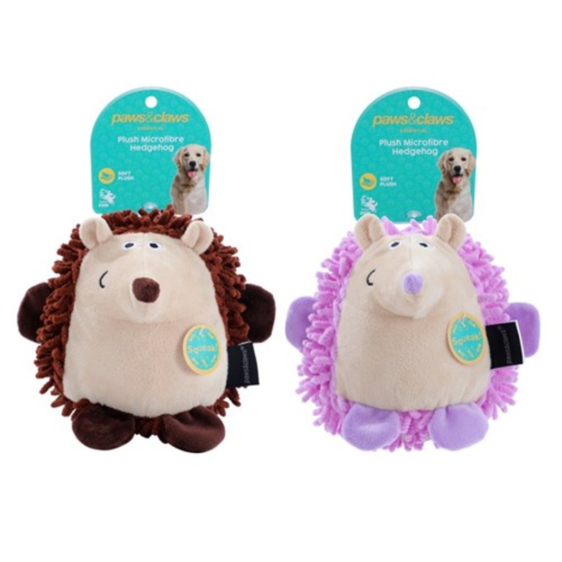 Plush Microfibre Hedgehog 15cm