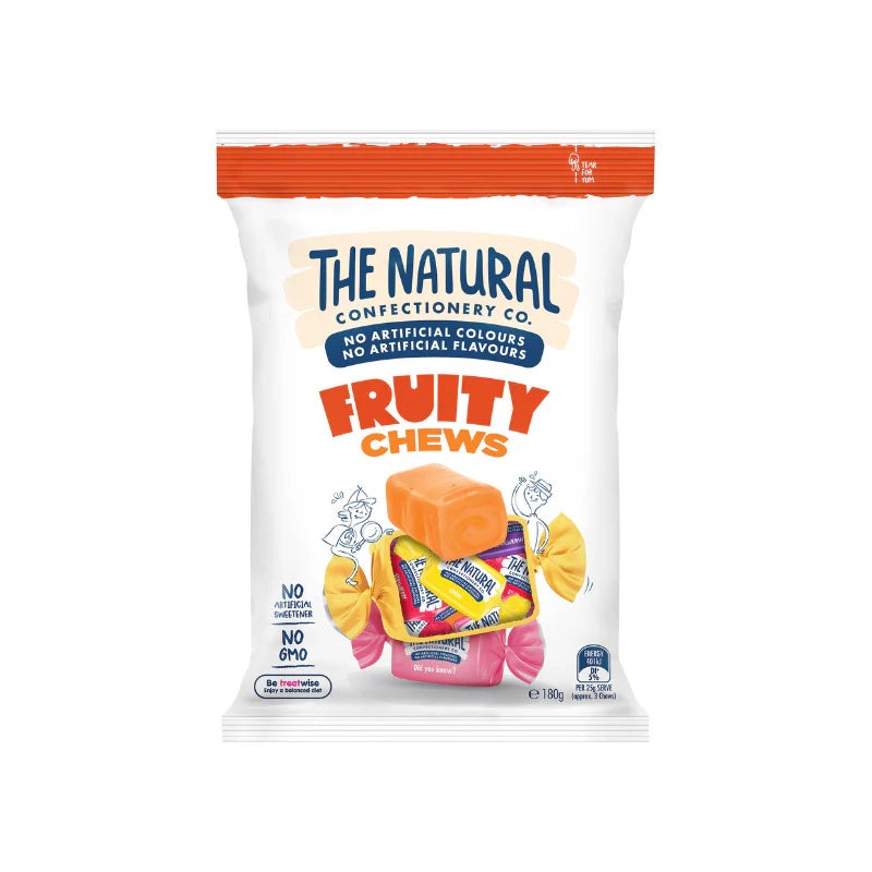 The Natural Confectionery Co – Fruit Chews 180g