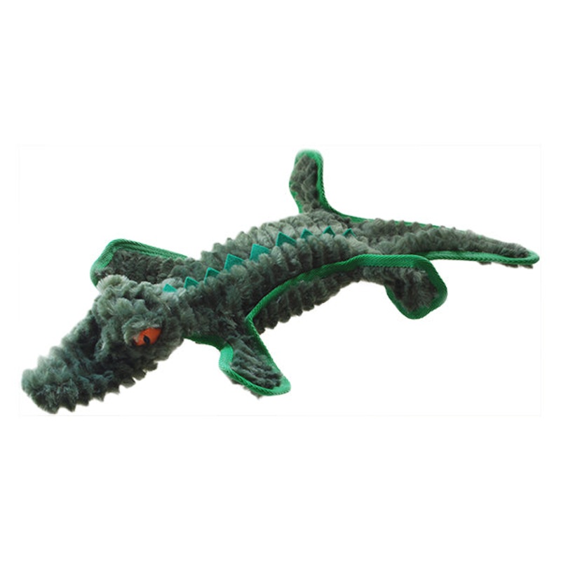 Ruff Play Plush Tuff Crocodile