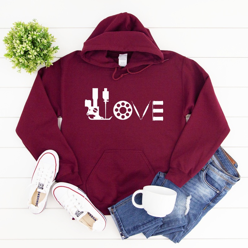 Love Sewing | Unisex Hoodie