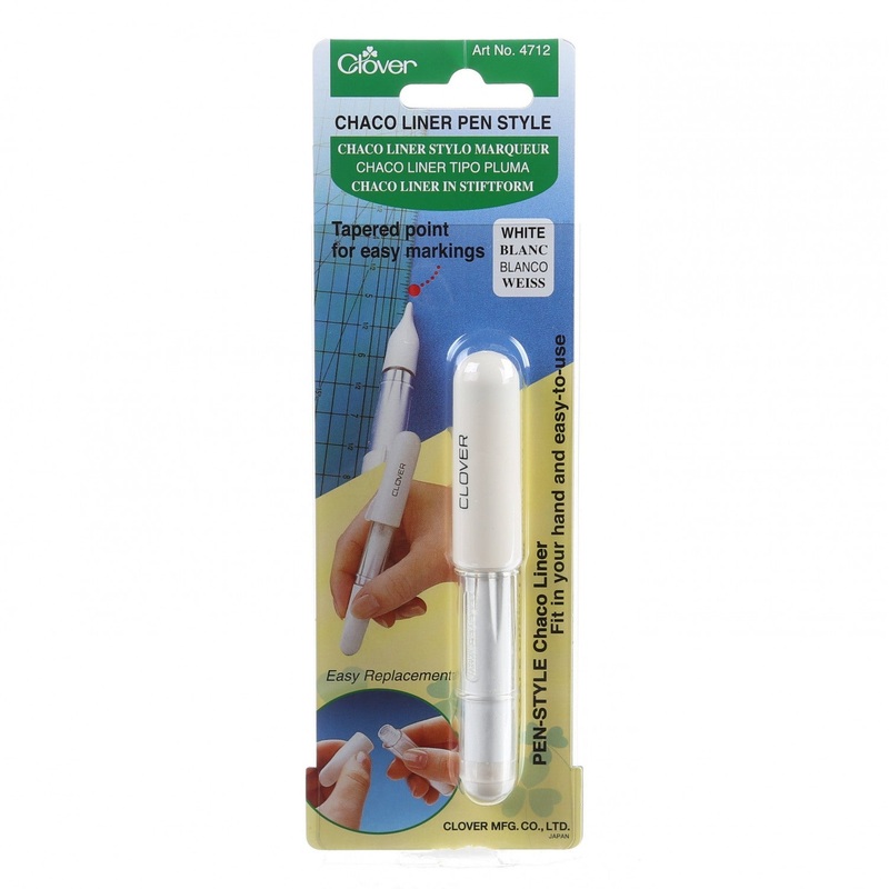 Clover Chalk Pen White with Chaco-Liner
