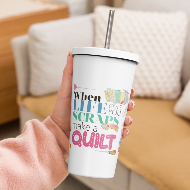 Make a Quilt 20 oz Tumbler