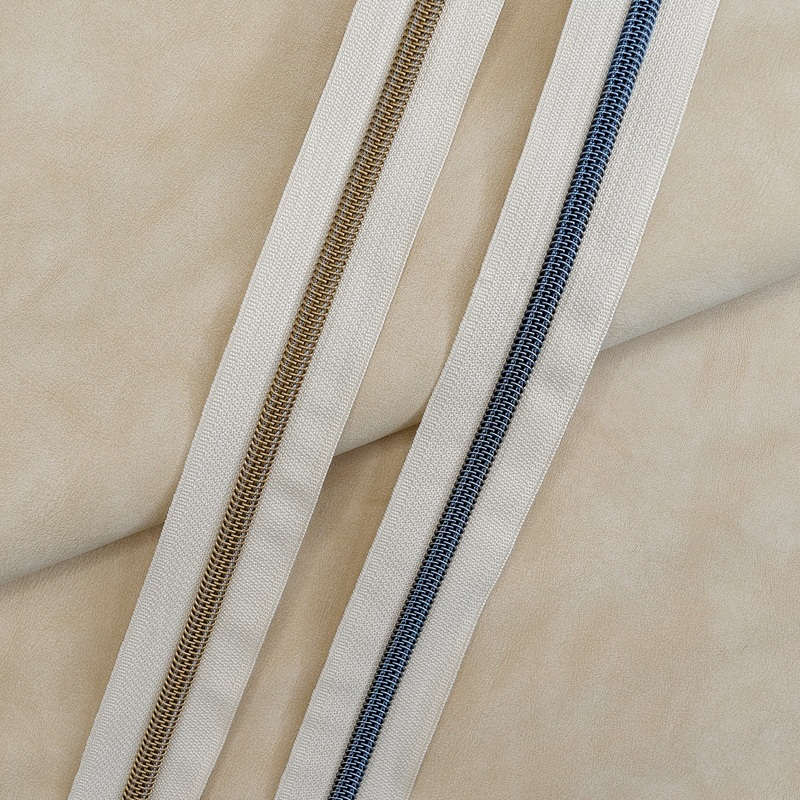 #5 Nylon Zipper Tape – Beige
