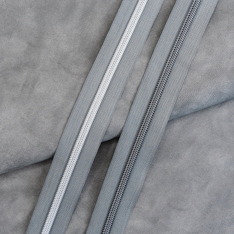 #5 Nylon Zipper Tape – Gray