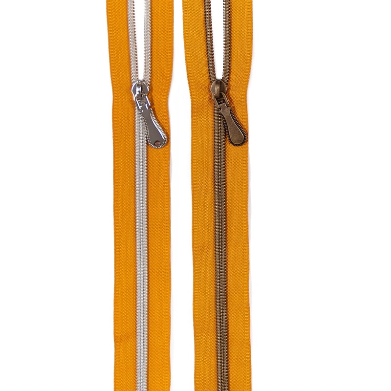 #5 Nylon Zipper Tape – Pumpkin