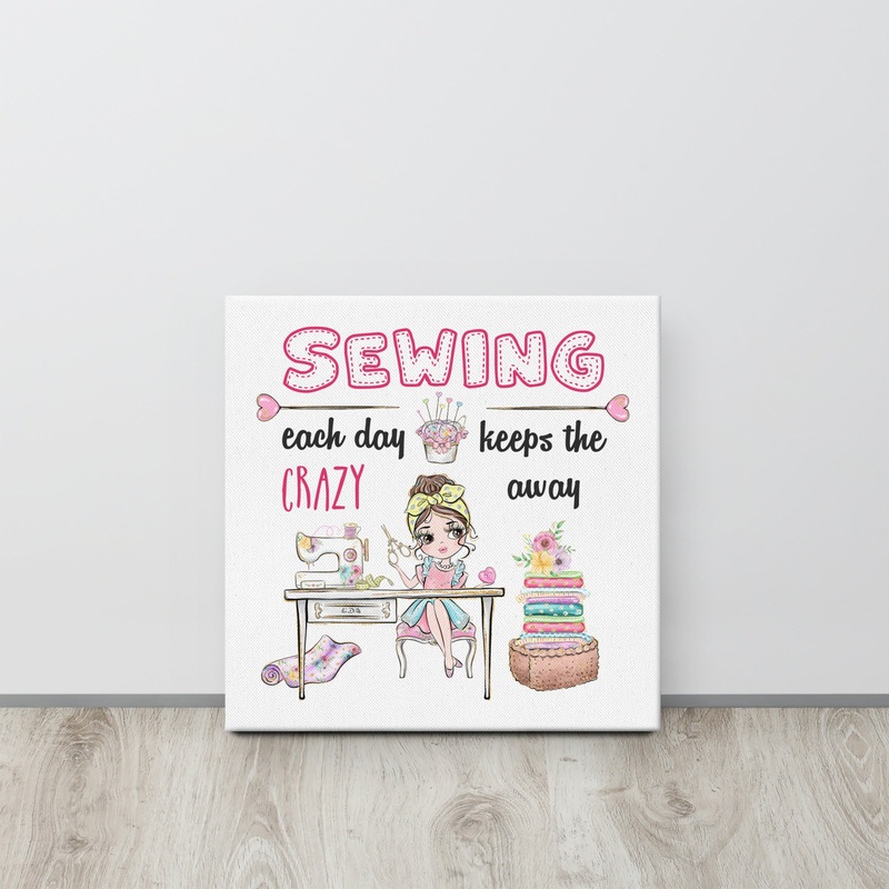 Crazy Away Canvas Print