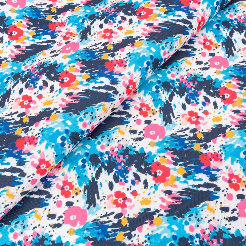 Colorful Chaos Water-Resistant Canvas 18 x 58 Roll