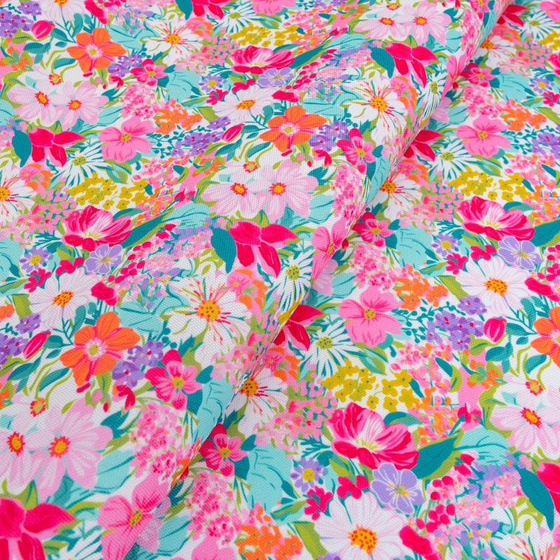 Garden Party Water-Resistant Canvas 18 x 58 Roll