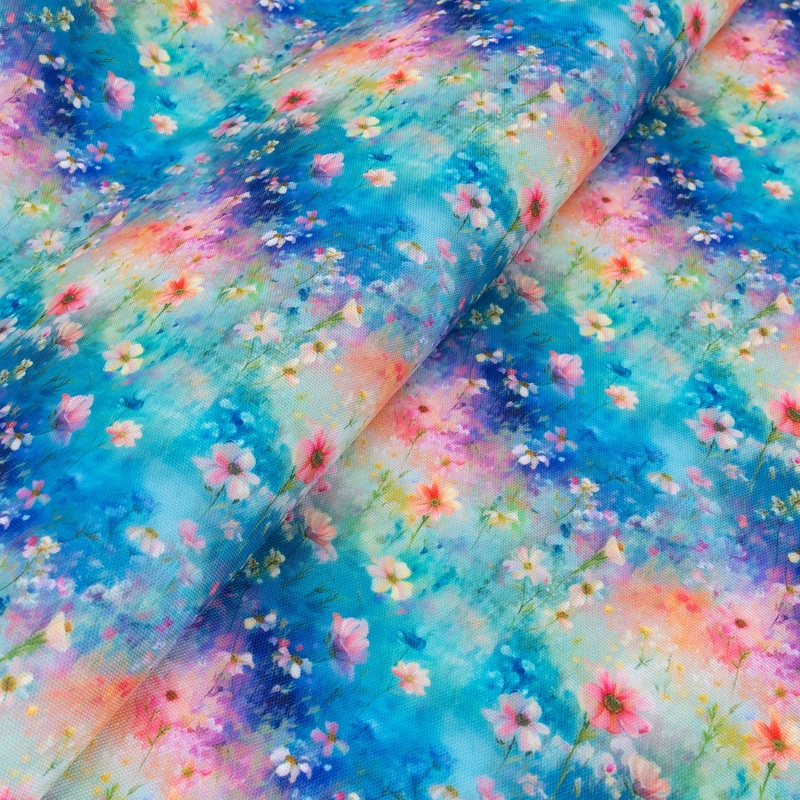 Pastel Meadows Water-Resistant Canvas 18 x 58 Roll