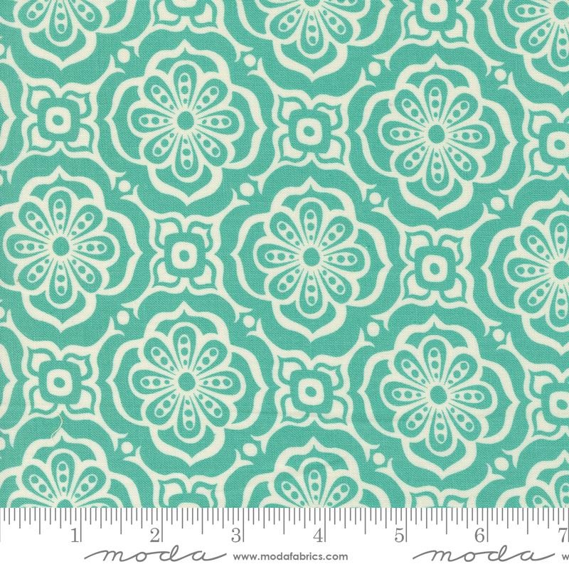 Tango Alhambra Sea  100% Quilting Cotton Fabric by the Yard